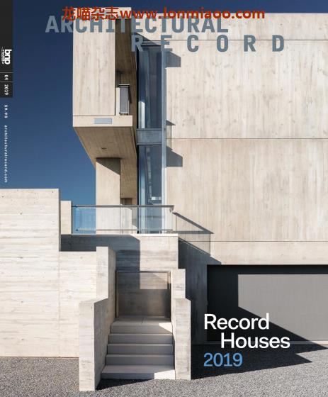 [美国版]Architectural Record 建筑实录 2019年4月刊